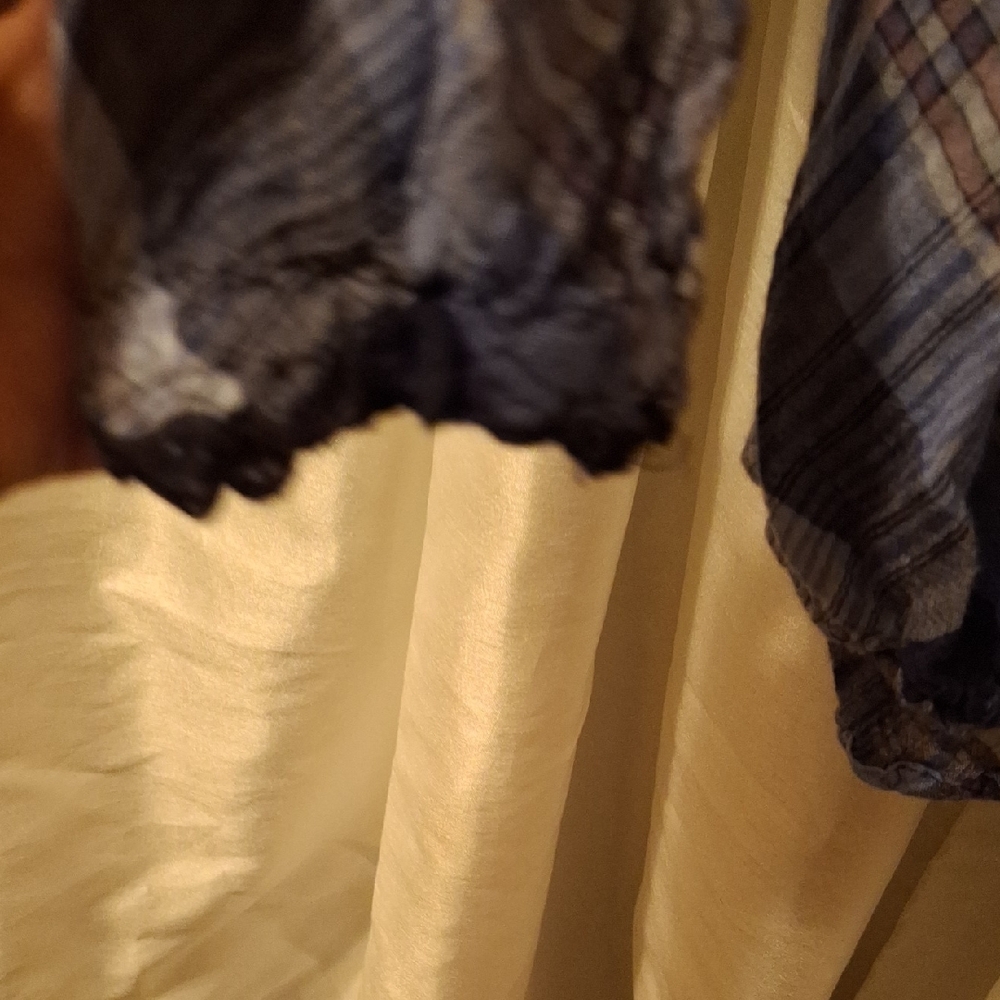 Lane Bryant Blue Plaid Women's Top 18/20 💖💖💖💖 - Picture 5 of 8